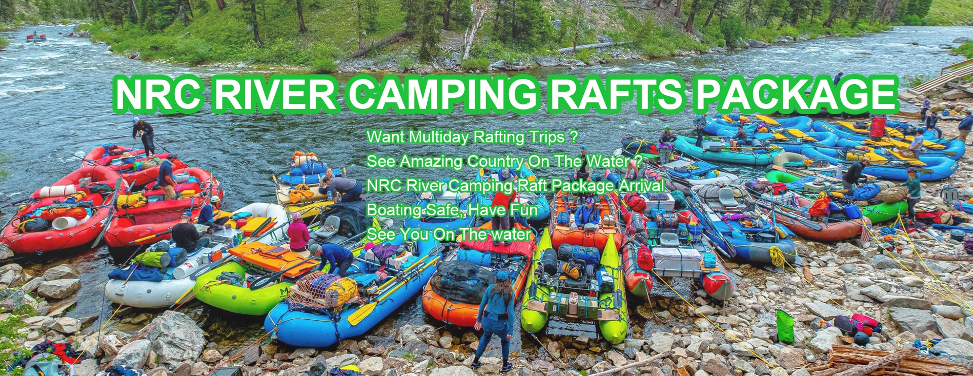 RIVER RAFTS CAMPING PACKAGE